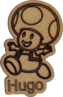 Magnet - Personnage Mario personnalisable